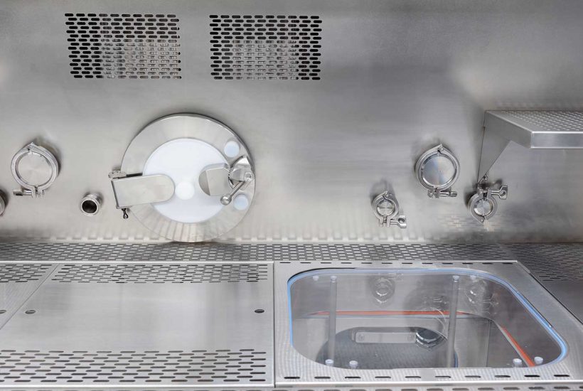 biopharma-custom-isolator-2 Close up of the inside of a Custom Isolator