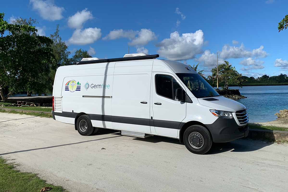 Germfree 24 foot Sprinter Van Mobile BSL-2 Lab
