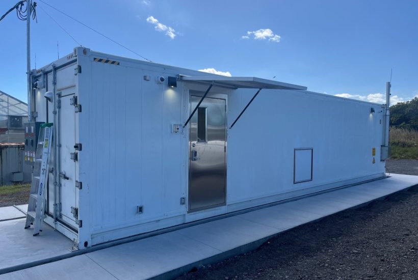 Containerized BSL-2 Laboratory up and running. Containerized BSL-2 Laboratory up and running.