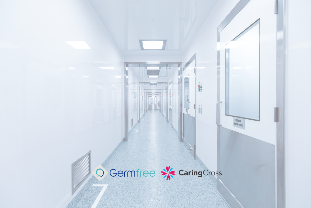 Germfree and Caring Cross