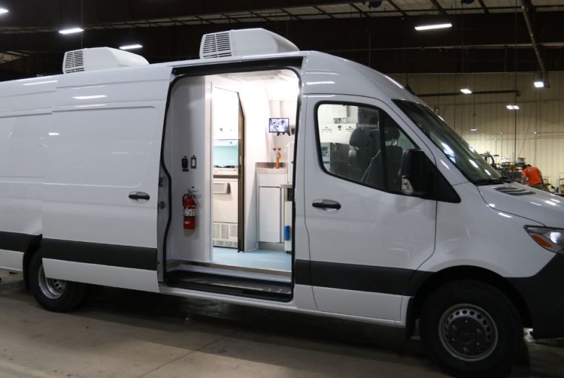 BSL-2 Lab Sprinter Van platform BAHFSA-Mobile-BSL-2-Sprinter-Van-by-Germfree